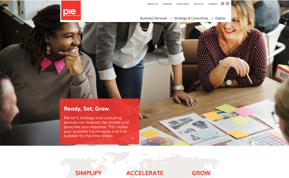 Website content